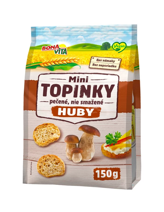 Hubové MINI TOPINKY Hubové MINI TOPINKY