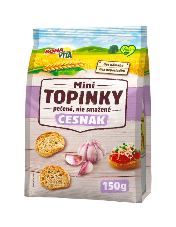 MINI TOPINKY cesnakové MINI TOPINKY cesnakové